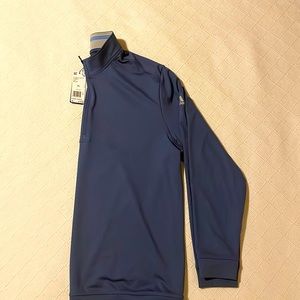 ADIDAS GOLF XL PULLOVER, BLIE/GREY